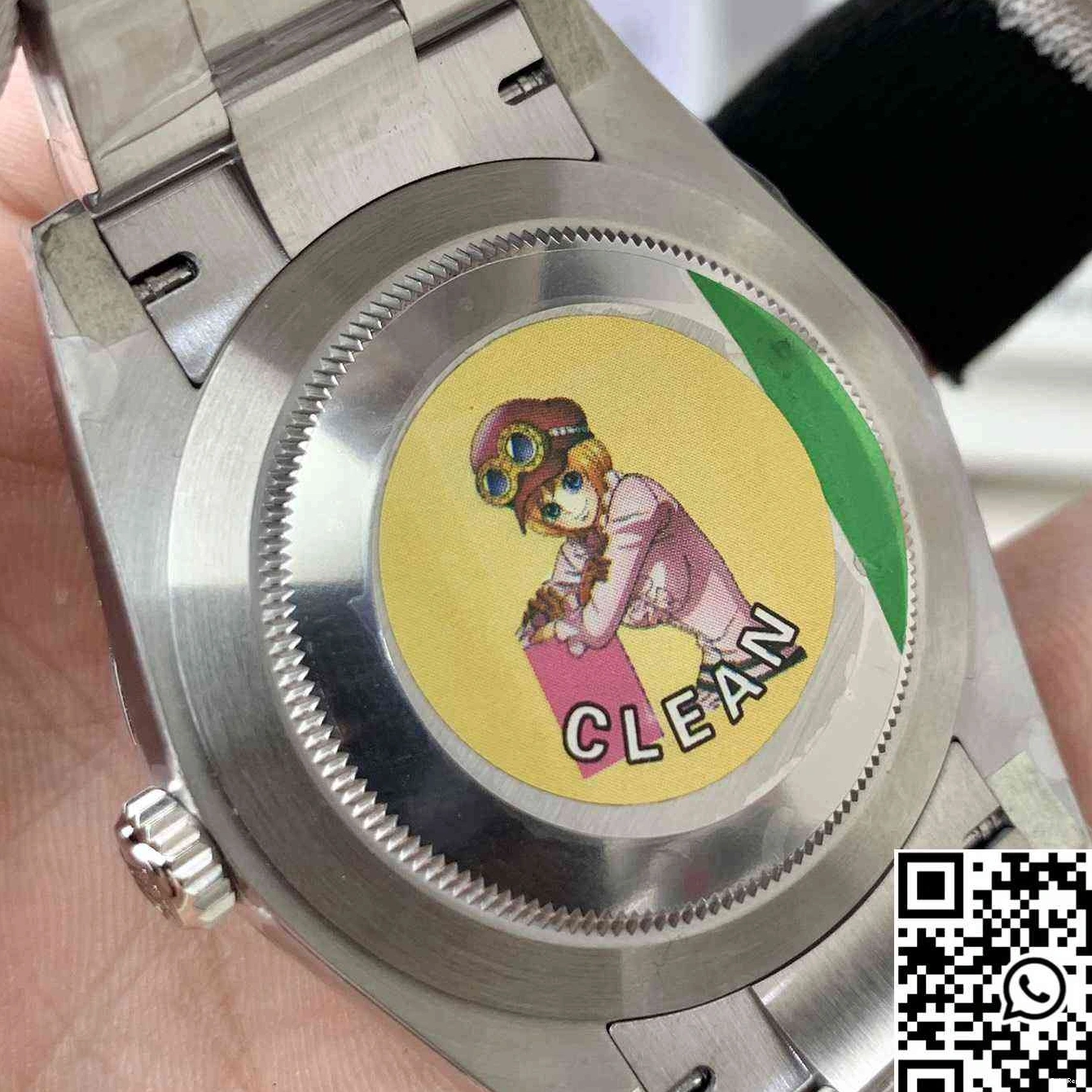 Perpetual Factory Dial Clean M124300-0005 Green Rolex 41MM Oyster 1113